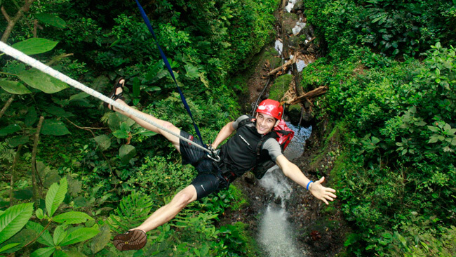 Rappel en Cataratas